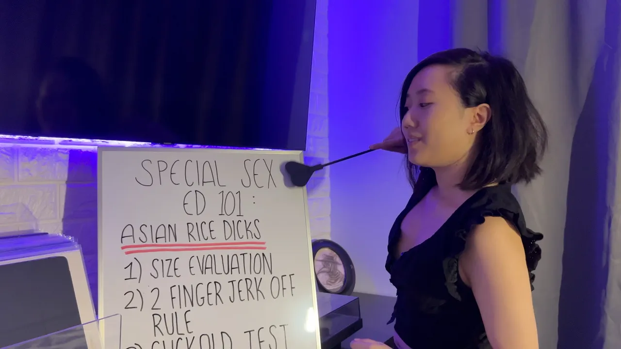 Special Sex Ed 101: Asian Rice Dicks